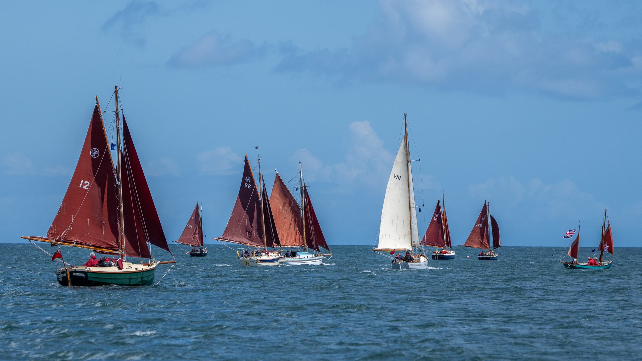 A scene from a recxent Regatta